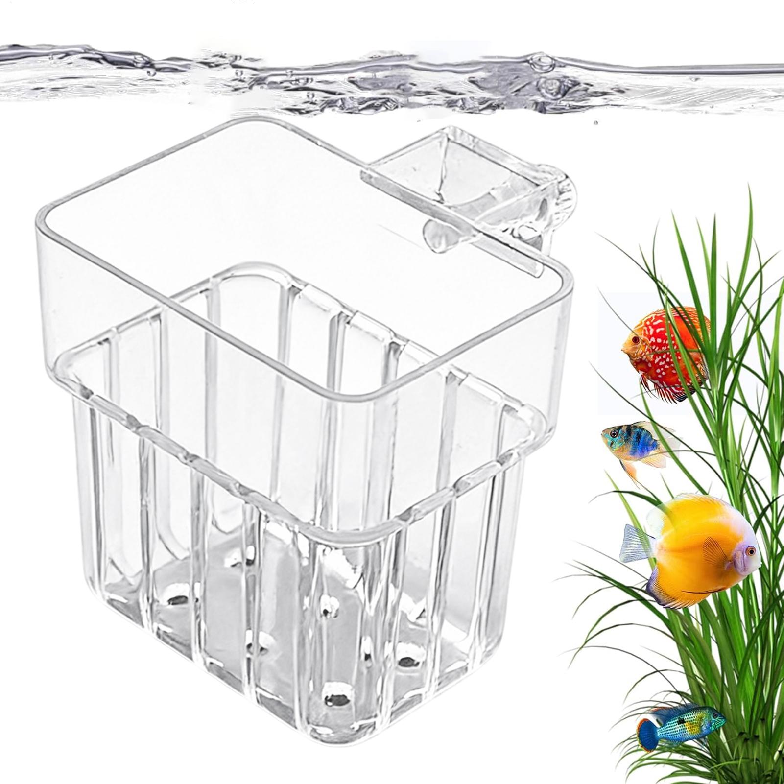 Hydroponic Grow Pod - Pot transparent suspendu pour plantes d'aquarium,
