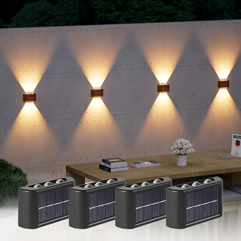 Smart Garden Spotlights - Lampe solaire LED extérieure étanche, éclairage