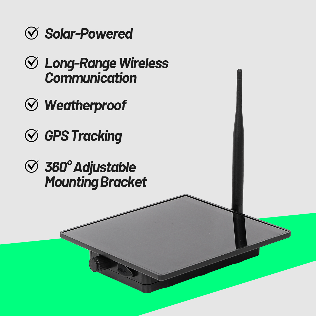 Smart Garden Esp32 - Répéteur de nœud Lora solaire extérieur