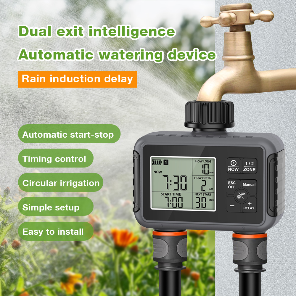 Smart Garden Keeper - Programmateur d'arrosage intelligent 1/2/3 sorties pour