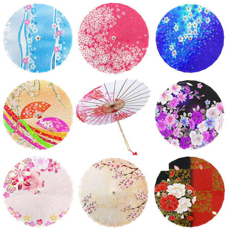 Smart Garden Umbrella - Parapluie japonais en papier huilé 84cm,