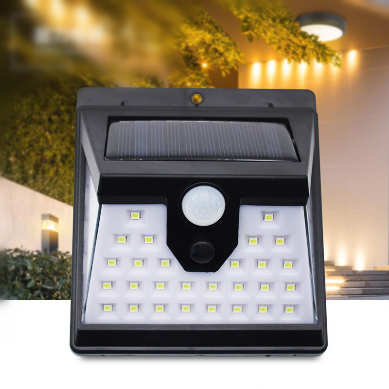 Smart Garden Fence & Balcony Hanging Planter - Lampes murales solaires intelligentes avec détecteur