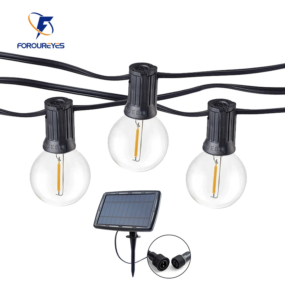 Smart Garden Spotlights - Guirxiété lumineuse solaire à LED, ampoule