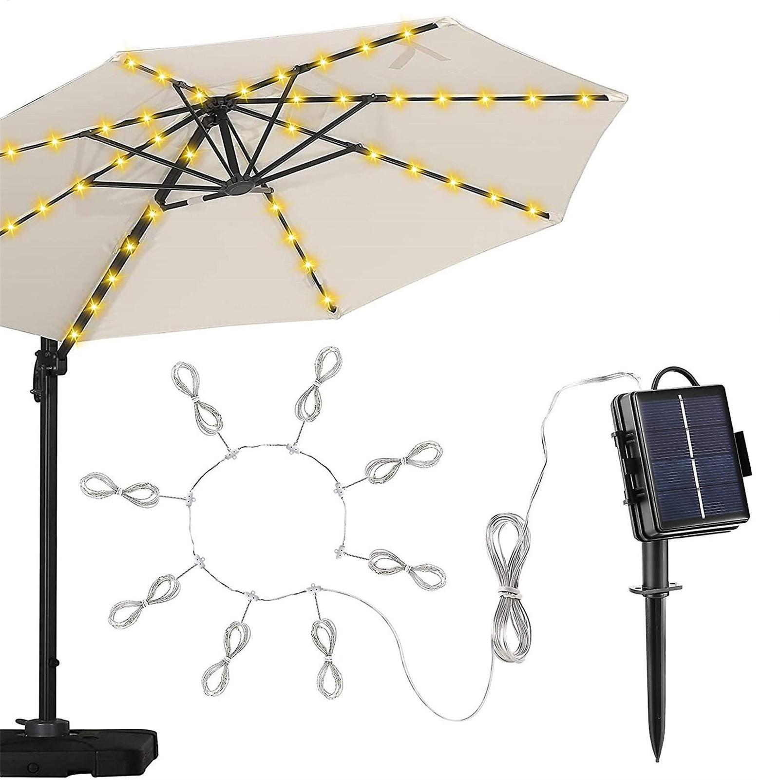 Smart Garden Umbrella - Guirlande lumineuse parapluie à 104 LED,