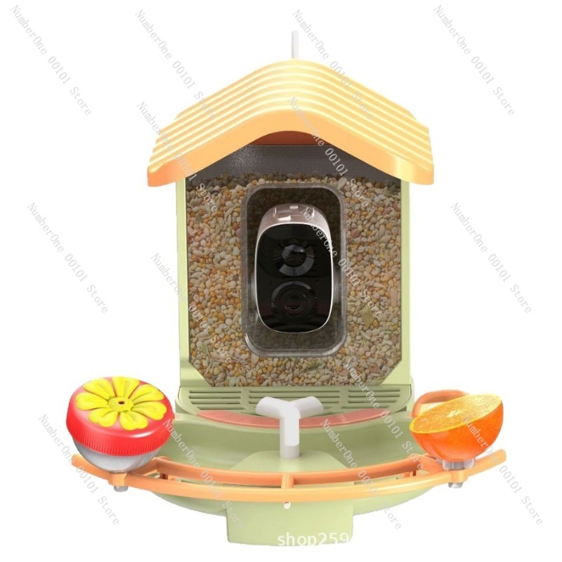 Smart Garden Bird Bath - Mangeoire intelligente pour oiseaux de jardin
