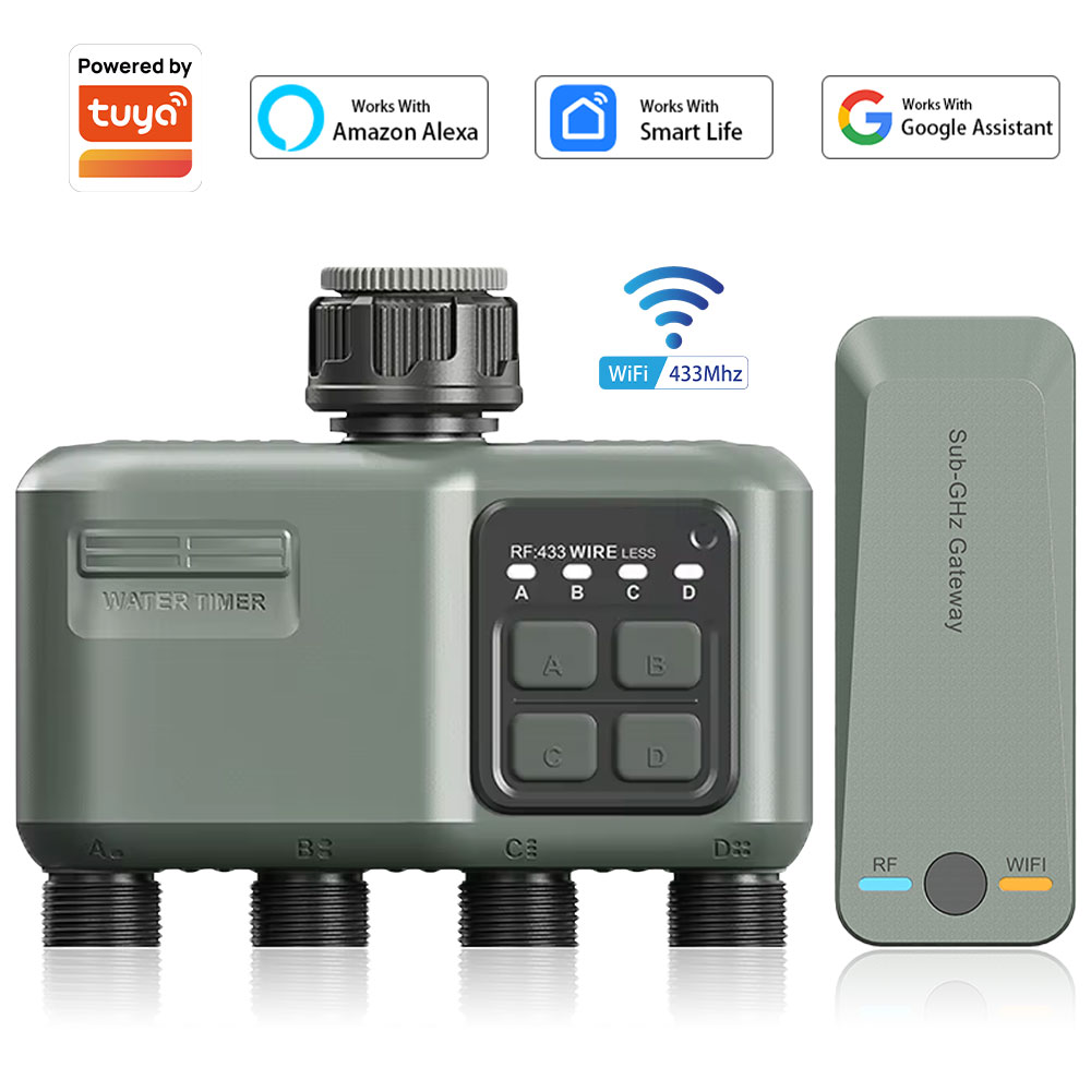 Smart Garden Kit - Programmateur d'arrosage numérique à 4 sorties