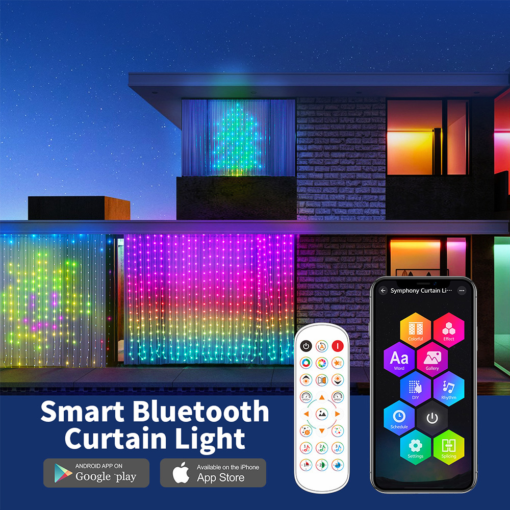 Guirlandes lumineuses LED RGB  - Smart Garden Rooms avis et prix
