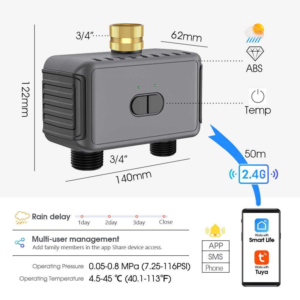 Système de pulvérisation à bru - Smart Garden Timer avis et prix