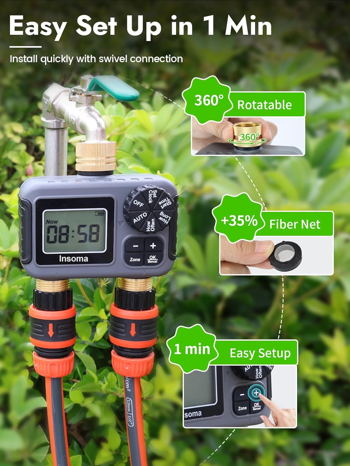 Système d'arrosage intelligent - Smart Garden Keeper avis et prix