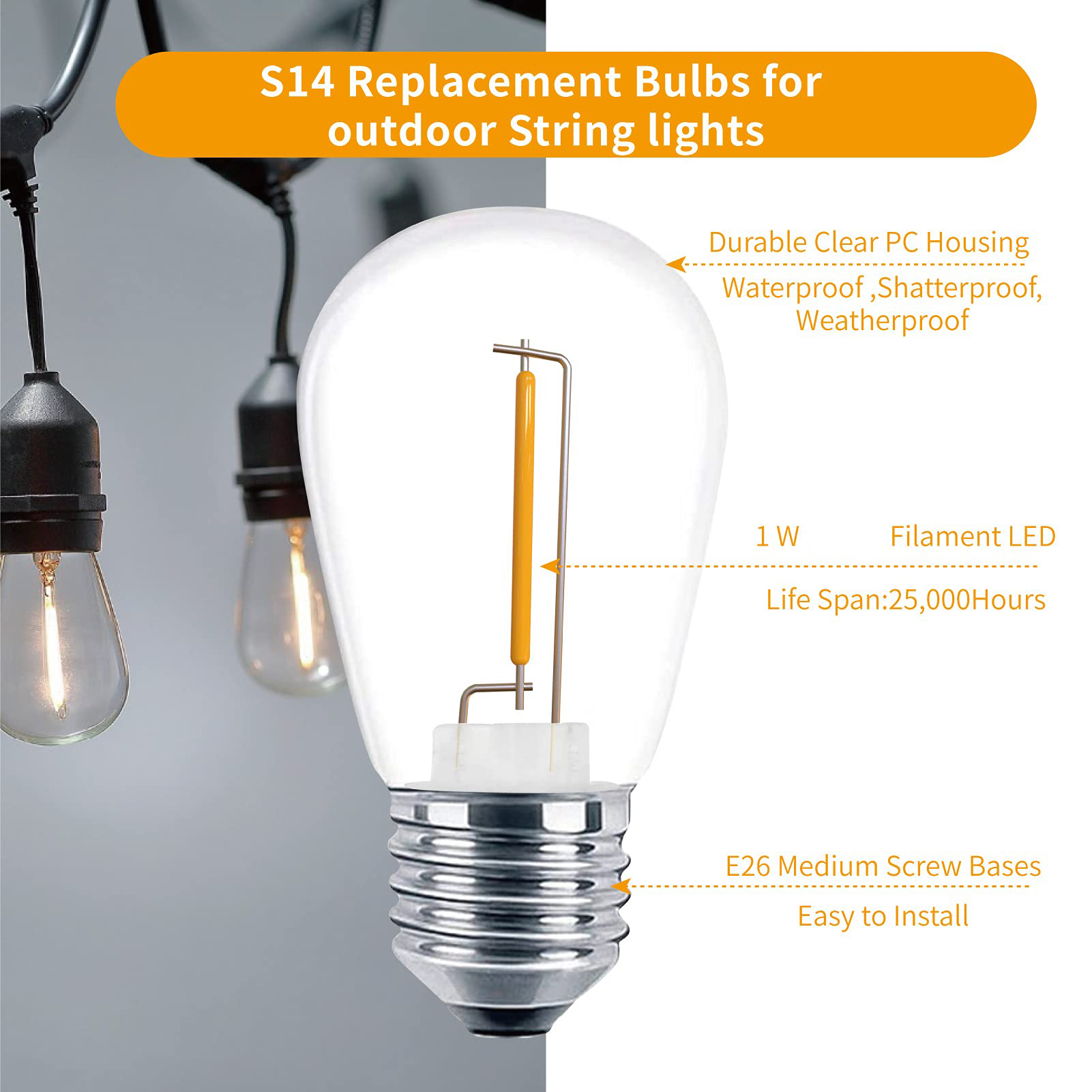 Ampoules de remplacement LED S - Smart Garden Umbrella avis et prix