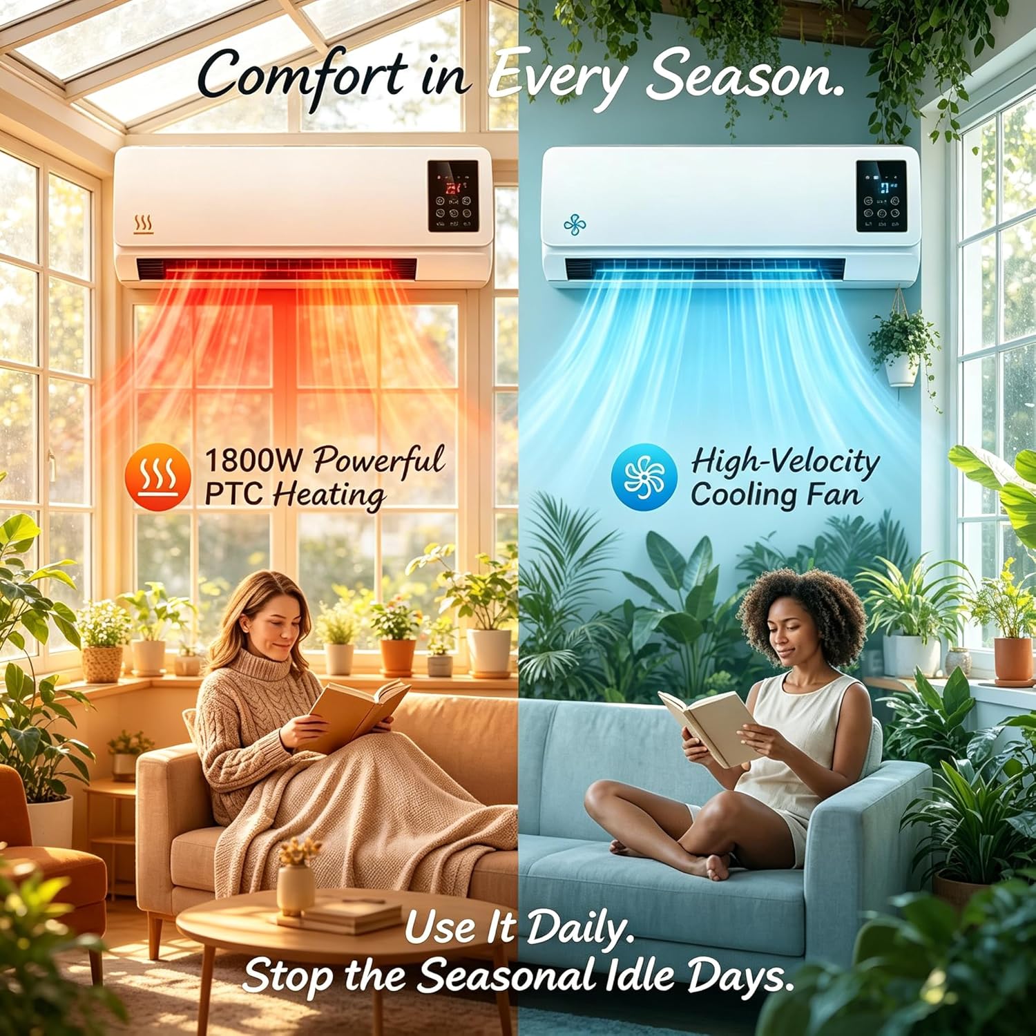Climatiseur mural sans conduit - Smart Garden Rooms avis et prix