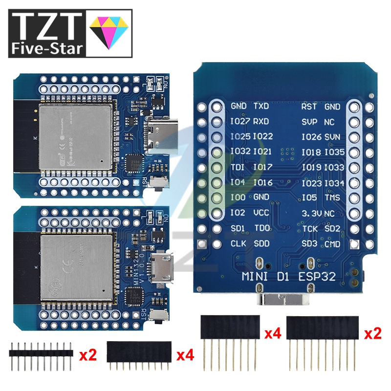 TZT 1/3 pièces pour Wemos Mini - Smart Garden Esp32 avis et prix