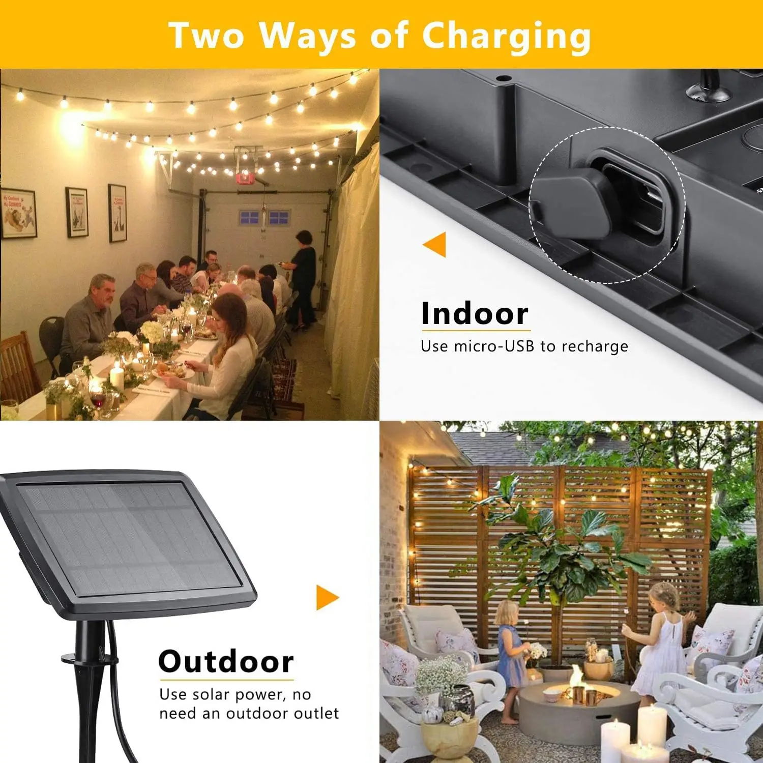 Guirxiété lumineuse solaire à  - Smart Garden Spotlights avis et prix