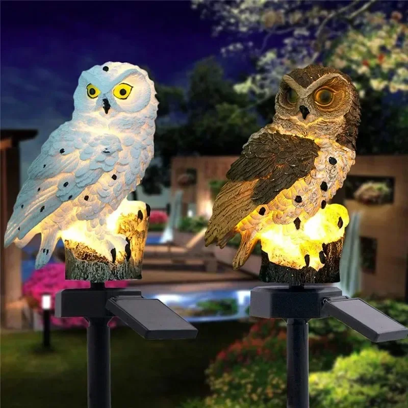 Statue de hibou solaire, lumiè - Smart Garden Spotlights avis et prix