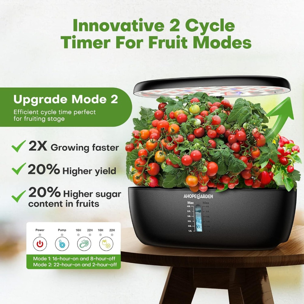 Jardin hydroponique à 12 pots  - Hydroponic Grow Pod avis et prix