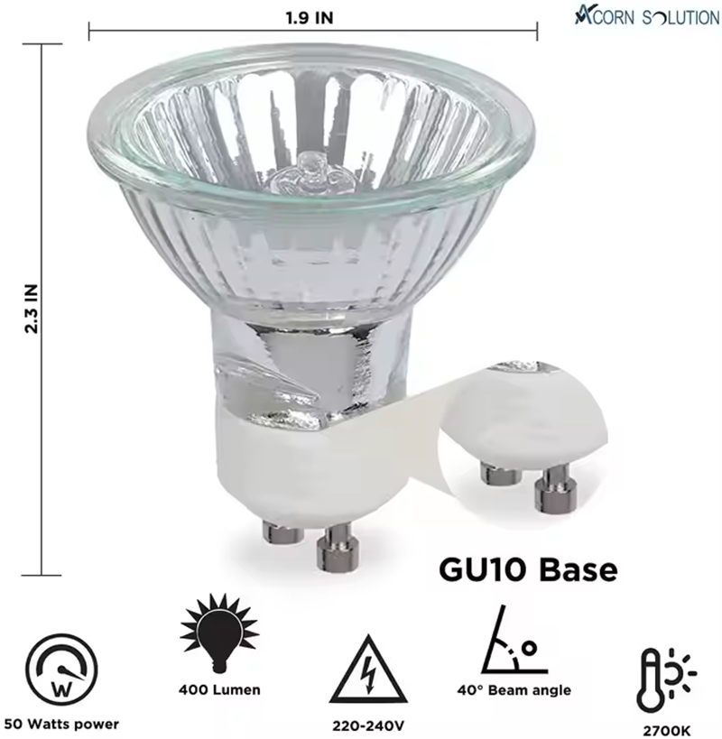 Gu10 Base Lampara 220v ampoule - Smart Garden Umbrella avis et prix