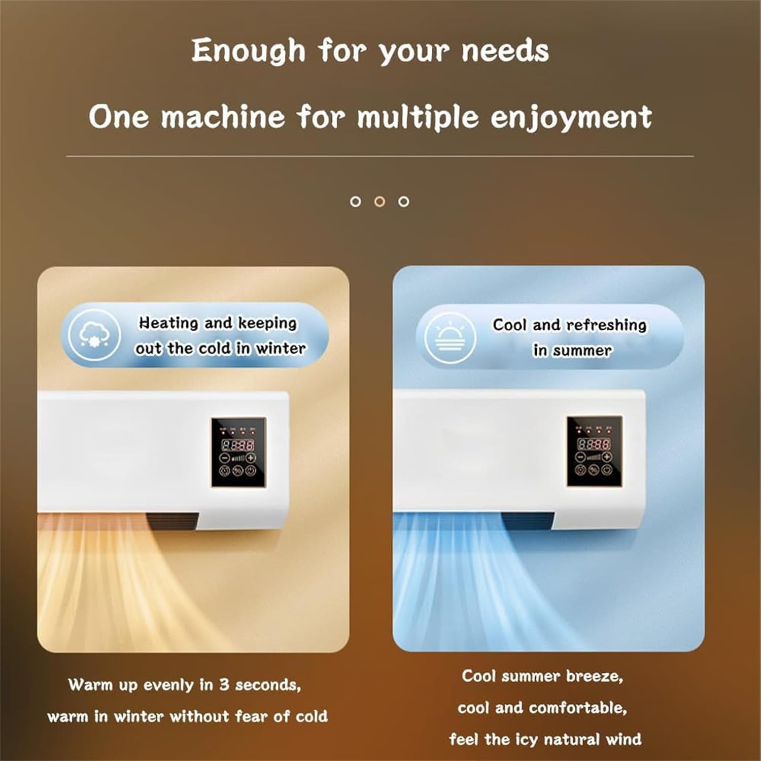 Climatiseur mural/ventilateur  - Smart Garden Rooms avis et prix